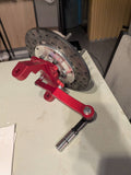 Billet Spindle 71-80 Pinto/Must II w/ 2in drop W/ Steering Arm set